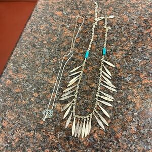 American Eagle 2 necklaces